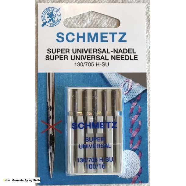 Schmetz Super Universal maskinnle 100/16