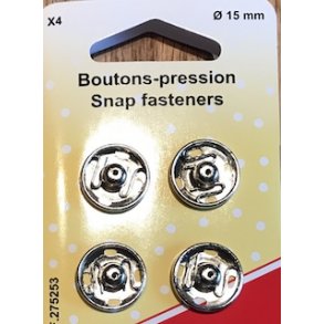 Trykknapper -Diameter ca. 15 mm.