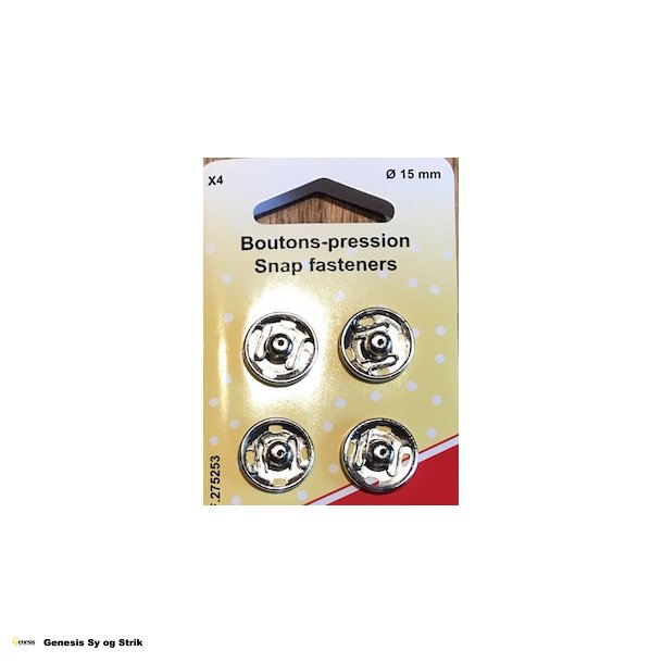 Trykknapper -Diameter ca. 15 mm.