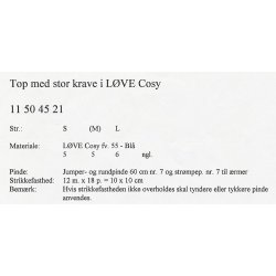 Top med stor krave i Lve Cosy