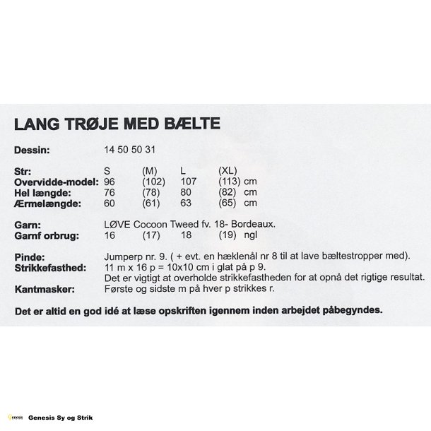 Lang trje med blte