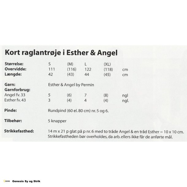 Kort Raglantrje i Esther og Angel