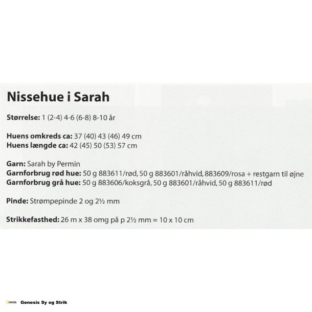 Nissehue i Sarah