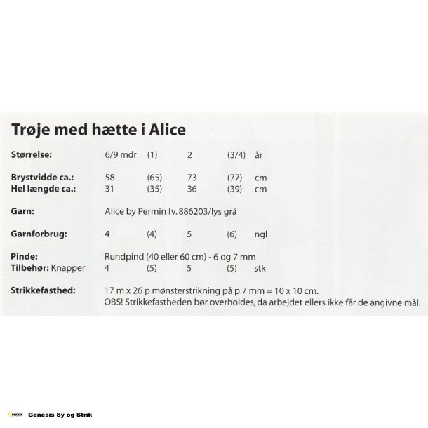 Trje med htte i Alice