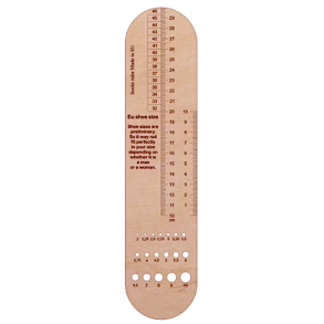 Strmpelineal med pindemler