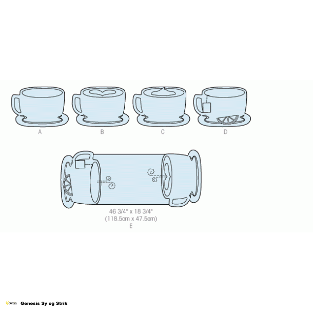 Dkkeservietter, bordlbere