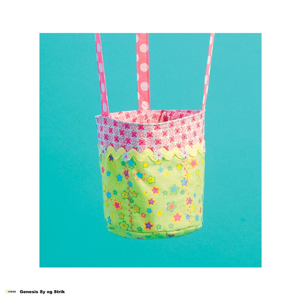 Puf og luftballon dekoration