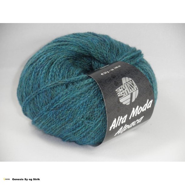 Alta Moda Alpaca - Petrol meleret