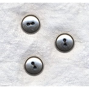 Rund metal knap