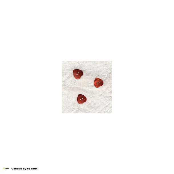 Perlemor hjerte - Coral