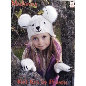 Madonna hue og vanter - isbjrn
