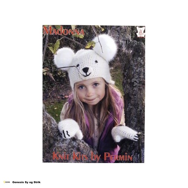 Madonna hue og vanter - isbjrn