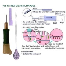 Punch needle emboidery Stitching Tool