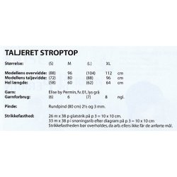 Taljeret stroptop