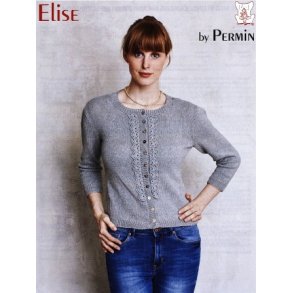 Trje med blondekant og 3/4 - lange rmer