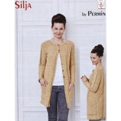 Lang cardigan med lommer