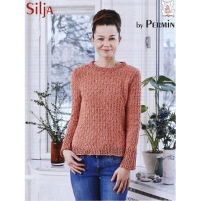 Bluse med snoningsmnster