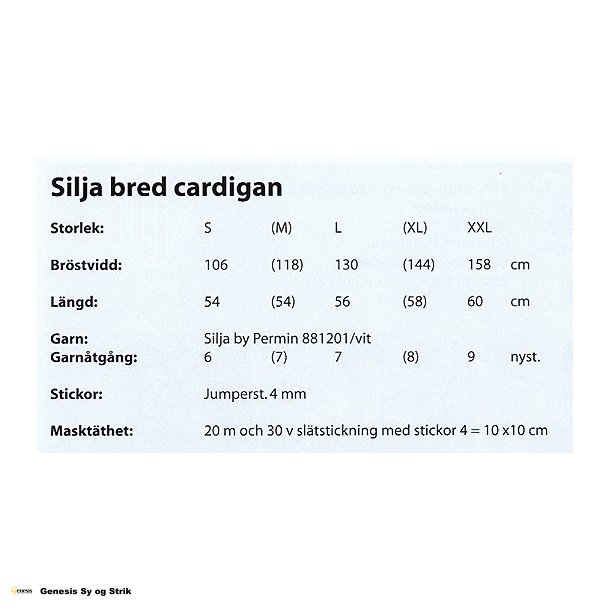 Silja bred Cardigan