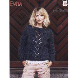 Sweater med hulmnster