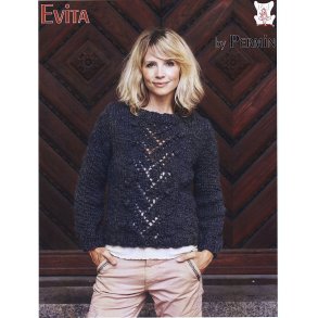 Sweater med hulmnster