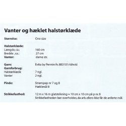 Vanter og hklet halstrklde