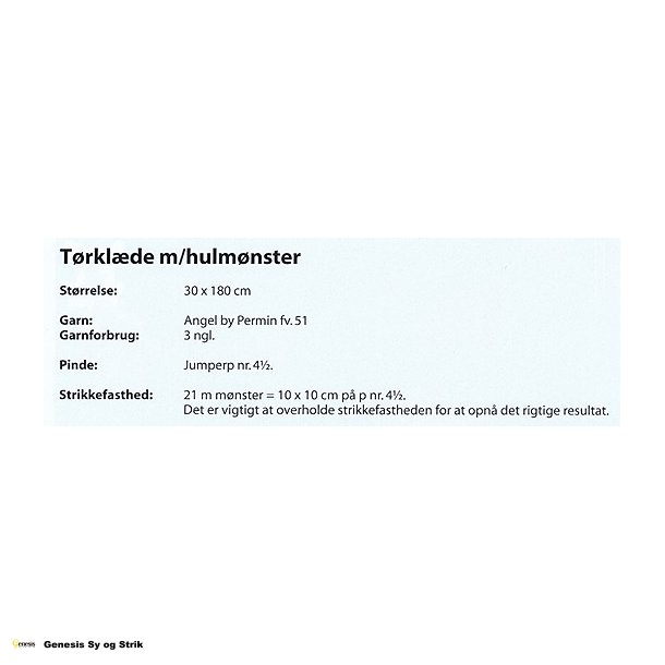 Trklde med hulmnster