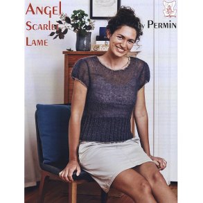 Bluse med Scarlet og Lamé