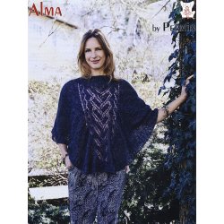 Poncho med hulmnster