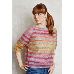 Raglanbluse med Angel Print