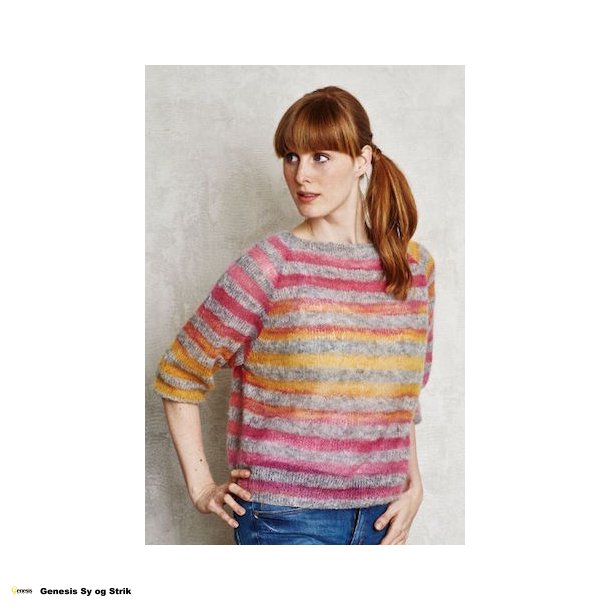 Raglanbluse med Angel Print