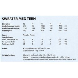 Sweater med tern