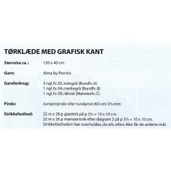 Trklde med grafisk kant