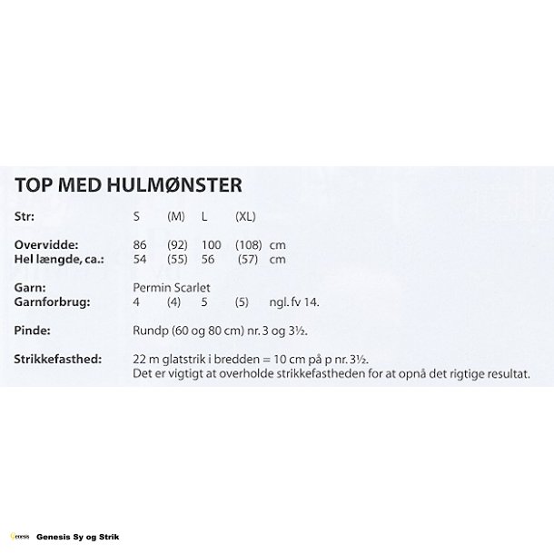 Top med hulmnster