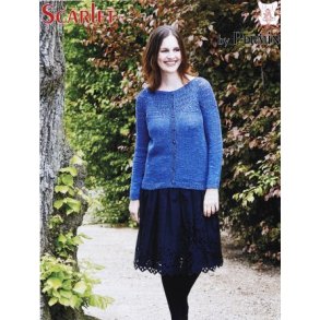 Cardigan med brestykke