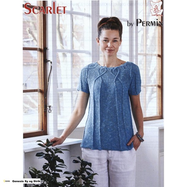 Sommertop med Drbesnoning