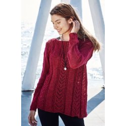 A - formet Tunika med hulmnster