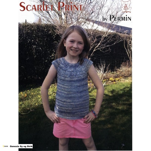 Pigetop med hulmnster