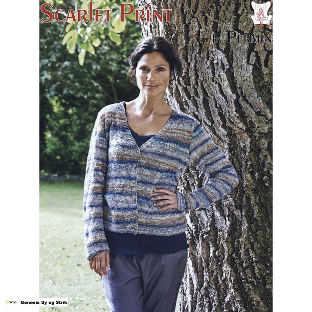 Cardigan med Rudemnster