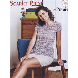 Sommerbluse med Hulmnster