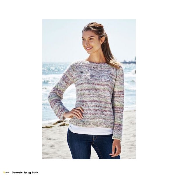 Raglanbluse med Alma