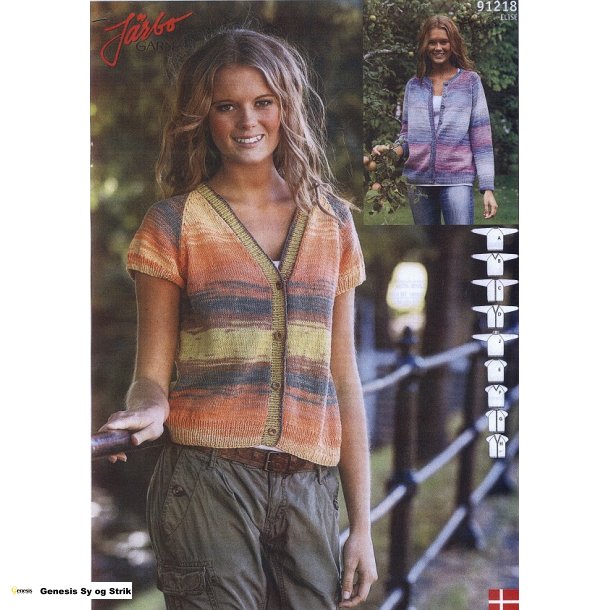 Basismodel med raglan, til damer