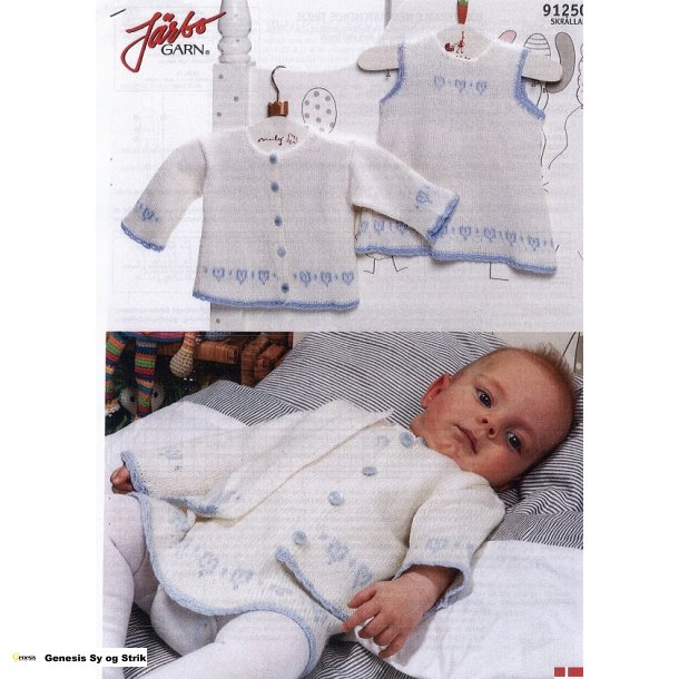 Hjertekjole med matchende trje