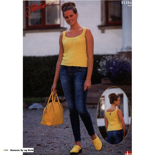 Top med smukt mnster