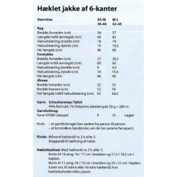 Hklet jakke af 6 - kanter