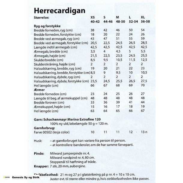 Herrecardigan