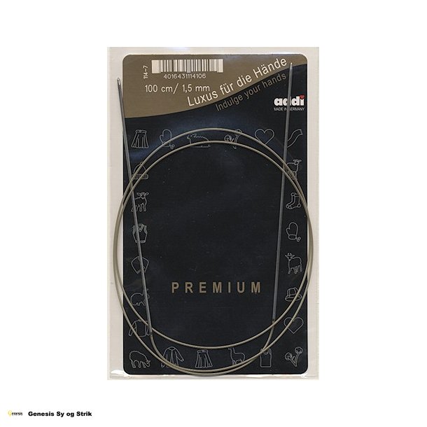 ADDI PREMIUM rundpinde - 1.5 mm.
