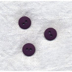 Rund knap lilla