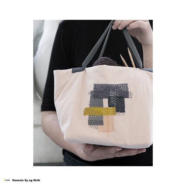 Detaljer med sting og masker