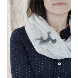 Detaljer med sting og masker