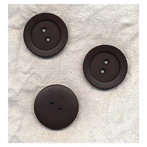 Knap - Bordeaux/brun 30 mm